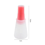 Comes with Oil Brush Leak Proof Oil Control Silicone Oil Bottle Brush Baking Barbecue Brush Outdoor Barbecue Pancake Brush New