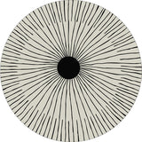 Home Thicken Non-slip Mat Modern Minimalist Carpets for Living Room Fluffy Soft Bedroom Decor Stripe Carpet Large Area Round Rug