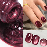 Brown Gold Cat Magnetic Eye Gel Polish 10ml  Autumn Water Light Magnet Crystal Soak Off Nail Art Varnish Manicure