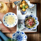 Delicate Snacks Creative Tableware Special Dessert Bowl Ceramic Dim Sum Bowl Japanese Shaped Bowl