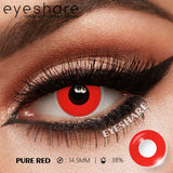 Halloween Crazy Black White Ghost Lenses Cosplay Color Contact Lenses Dracula Red Eyes Contact Vampire Makeup Lenses