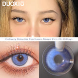 1Pair Color Contact Lens Pupils High Quality Cosmetic Blue Gray Makeup Myopia Degree -0.00 to -8.00 Fast Shipping
