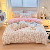 New 3D Carved Milk Fleece Single Duvet Cover Thicken The Warm Quilt Cover in Autumn and Winter Skin-friendly Bedding