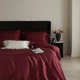 4Pcs Luxury Embroidery 1000TC Lyocell Eucalyptus Fiber Soft Silky Bedding Set Duvet Cover Set Bed Sheet/Fitted Sheet Pillowcases