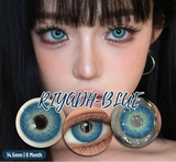 NEW 1Pair Natural Colored Contact Lenses For Eyes Beauty pupillents Grey Pupils Brown Contacts New Cosmetic Eyes Makeup