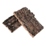 Natural Cork Bark Flat Reptile Terrarium Water Tank Habitat Background Decoration for Pet Lizard Spider Hide Climbing Tree Bark