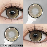 1Pair New Color Contact Lenses for Eyes Purple Lenses Gray Pupils Lens Brown Eye Lens Yearly Cosmetic Blue Eye Contacts