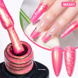 7ml Rubber Base Nail Gel Polish Nude Milky White DIY Nail Art Soak Off Gel Polish Semi Permanent Painting UV Vernis