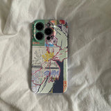 China-Chic Mosaic Graffiti Green Rattan Phone Case for IPhone 16 15 14 13 Pro Max 13 MINI 12 11 XR XS SE3 Pro Shockproof Cover