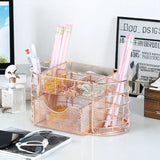 Home & Garden Drawer Metal Storage Rack, Nordic Style Desktop Organizer, for Files Stationery Cosmetics, Home Office Dorm Use