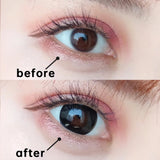 2pcs/Pair Contact Lenses Fast Shipping Big Black Lenses for Eyes Beauty Pupils Comestic Eye Color Lens 14.5mm/14.2mm