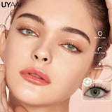 Contact Lenses, Natural Pattern, Bionic Pupil, Black/Brown/Blue/Green Colors, Perfect for Daily Commute