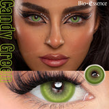 Contact Lenses 2PCS Colored Contact Lenses Cosplay Red Lenses 1Year Fashion Color Beauty Lenses Party Cute Eye Lens