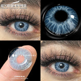 Natural Colored Eye Lenses 1pair Gray Pupils Lenses Blue Contact Lenses Brown Contacts Yearly Cosmetic Green Eye Lens