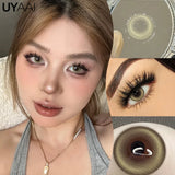 NEW Cosplay Colored Contact Lenses for Eyes Anime Purple Lenses Cosmetic Blue Eye Contacts Brown Natural Fashion Lenses