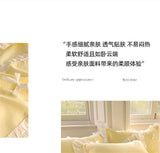 Korean Princess Style Bowknot Bedding Sets Lace Duvet Cover Fitted Sheet For Girl Woman Bedroom Decor Bed Linens Home Textiles