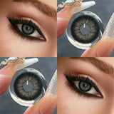 Eye Eyes Color Contacts Colored Contact Lenses Lens Daily Prescription Cosmetics Myopia Natural 2Pcs 12 Months 1 Year