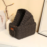 Bohemian Style Storage Basket Cosmetics Storage Basket Storage Basket with Handle Desktop Miscellaneous Storages Baskets