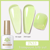 10ml Blossoming Gel Nail Polish Clear Watercolor Spreading Effect Functional Gel Easy To Apply Nail Art Design Home