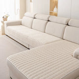 2PC-Combination sofa cushion pet sofa protection pad, soft, thick and wear-resistant sofa cushion, machine washable