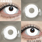 Purple Cosplay Color Contact Lenses Crazy Halloween Fashion Beauty Pupils Role Playing Party Cosmetic Color Lens