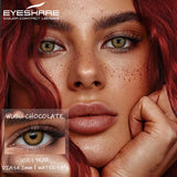 1Pair Color Contact Lenses for Eyes Blue Eye Lenses Natural Gray Pupils for Eyes Green Lenses Yearly Use Eye Contacts