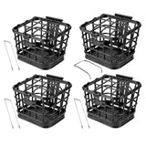 Detachable Bike Front Basket Convenient Easy to Install with Lid Luggage Storage Large,Carrying Bike Basket Storage Accessories