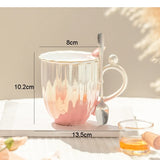 Ceramic Coffee Mug Tea Cup Home Drinking Utensils Pearl Appearance Milk Living Room Decoration Household Items