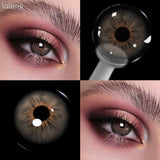 Blue Colored Contact Lenses 14.2mm 6 Months Disposable Green Brown Natural Eye Color Contacts Beauty Makeup