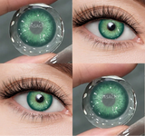 2Pcs Best Selling Contacts Colored Lenses Color Blue Green Grey Series Soft Lens Natural EyeBeauty Pupil Cosmetic Lens