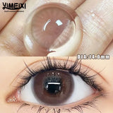 1Day Pink Contacts Lenses Myopia Prescription Daily Disposable Eyes Nature Colored Lenses Makeup Beauty Labunu