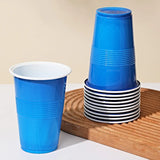 50Pieces Colorful Plastic Party Cups for Drinks, Soda Punch Barbecue Cola or Water Disposable Cup of Birthday Wedding Party