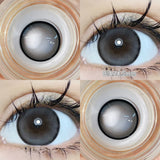 2pcs Natural Green Contact Lenses fo Eyes Beauty Color Pupils Makeup Color Eye Lenses Big Diameter Myopia Lenses