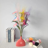 5pcs New Colored Pampas Grass Phalaenopsis Orchid Wedding Poppies Reeds Cutting Decoration Home DIY Flower Arrangement