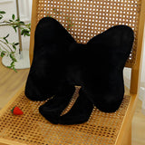 Butterfly Bow Cushion Soft Butterfly Knot Pillow Bowknot Soft Pillow Cute Home Decor Vacuum Packed