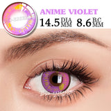 1 Pair Black Cos Contact Lenses for Eyes Cosplay Lenses Anime Lenses Anime Accessories Lenses Black Lenses Red Lens