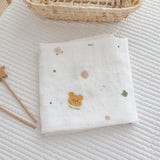 Newborn Baby Swaddle Blanket Summer Bamboo Cotton Muslin Swaddle Soft Bedding Thin Receive Blankets Stroller Cover