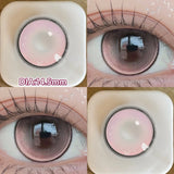 2pcs Myopia Color Contact Lenses for Eyes with Prescription Beauty Pupils Makeup Eye Color Lenses Fashion Blue Lenses