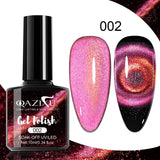 Purple Cat Eye Gel Polish Bright Magnetic Nail Gel Soak Off UV LED Semi Permanent Varnish Nail Art DIY Popular Color