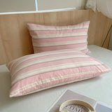 100 Cotton Pillowcase 2 PCS Colorful Stripe Pillow Case Bedding Black Pillow Cover Envelope Pillow Case Cover Nordic Sling