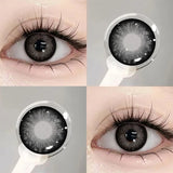 1Pair Natural Myopia Color Contact Lenses Beauty Eyes Brown Pupils High Quality Yearly Use Lenses Contact Cosmetics
