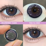2PCS New Product Color Contacts Lenses Fashion Soft With Degree Lenses Beauty Pupil Makeup Fast Shiping