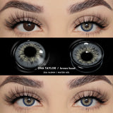 1 Pair Colored Contact Lenses Pupils Fashion Brown Lenses for Makeup Cosplay Lenses High Quality Natural Pupils Year