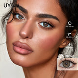 NEW Series Colored Contacts 2Pcs Green Contact Lenses Black/Brown/Blue Contacts Lens Yearly for Party Daily Makeup