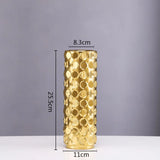 Ceramic Vase Light Luxury Tabletop Hydroponic Flower Arrangement Vases Modern Home Decoration Accessories