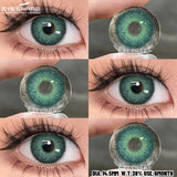 1 Pair Brown Color Contact Lenses for Eyes Big Eyes Natural Lenses Beautiful Pupils Cosmetics Gray Lens Color Women