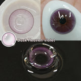 1 Pair Myopia Fashion Lens Prescription Colored Contact Lenses Beauty Pupils Purple Eye Lenses Blue Eye Color Lenses