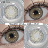 Big Eyes Color Contact Lenses Fashion Blue Colored Contact Lense Brown Softlenses Green Beauty Pupils Yearly Use