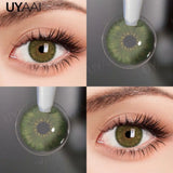 Colored Contact Lenses Makeup Green Lenses Beauty Siri Blue Colored Pupils Cosmetic Natural Brown Pupils 14.5mm Big Eyes