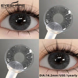 2pcs Natural Color Contact Lenses for Eyes Gray Lenses Colorcont Korean Lenses Yearly Beauty Brown Eye Contacts Lens
